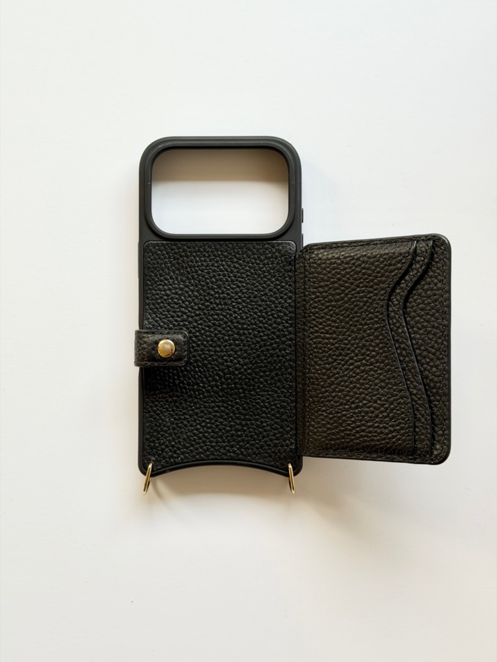 Bandolier Mila MagSafe Crossbody phone case in black/gold iPhone 17 PRO - Picture 4 of 6